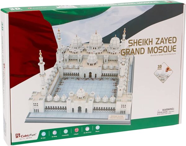 [CubicFun] 3D Puzzle Sheik Zayed Masjid