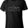 Tokyo-T-Shirt-Black Tokyo Skyline T-Shirt Black